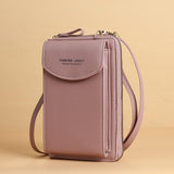 Mobile Phone Crossbody Bags Clutch Large Capacity Long Wallet Shoulder Bag Women - AL MONI EXPRESS