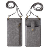 Multi-function Crossbody Bags For Mobile Phone Crocodile-pattern Wallet Card Holder - AL MONI EXPRESS