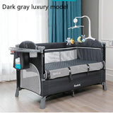 Multifunctional Baby Cot Splicing Large Bed Movable - Almoni Express