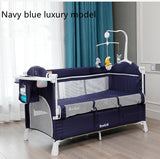 Multifunctional Baby Cot Splicing Large Bed Movable - Almoni Express