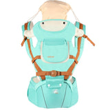 Multifunctional breathable baby carrier ergonomic baby slingshot adjustable belt newborn baby travel strap mother waist back stool - Almoni Express