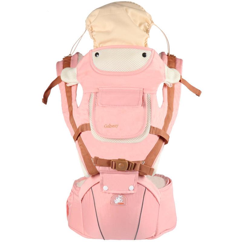 Multifunctional breathable baby carrier ergonomic baby slingshot adjustable belt newborn baby travel strap mother waist back stool - Almoni Express