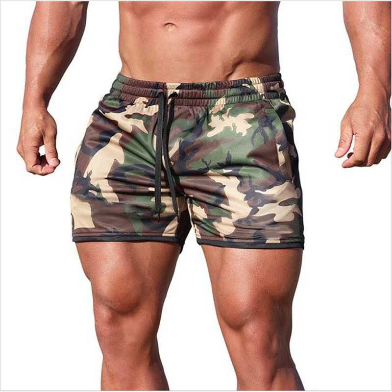 Muscle Doctor New Breathable Quick-Drying Sports Shorts Men'S Mesh Beach Five-Point Pants Fitness Training Pants - Almoni Express