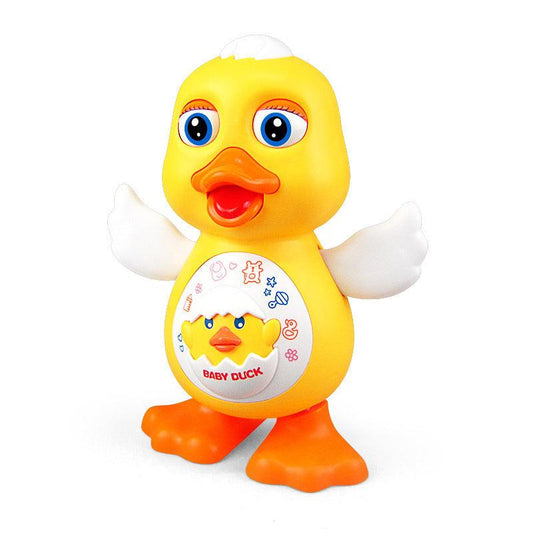 Musical electric swing little yellow duck - Almoni Express