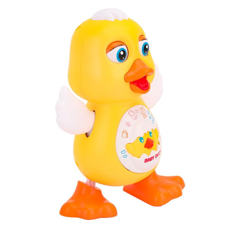 Musical electric swing little yellow duck - Almoni Express