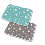 New Baby Breathable And Baby Changing Cotton Cartoon Waterproof Pad - Almoni Express