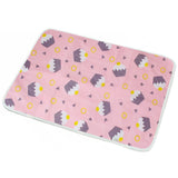 New Baby Breathable And Baby Changing Cotton Cartoon Waterproof Pad - Almoni Express