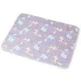 New Baby Breathable And Baby Changing Cotton Cartoon Waterproof Pad - Almoni Express