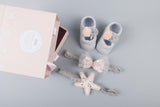 New baby hair accessories socks and shoes set box - Almoni Express