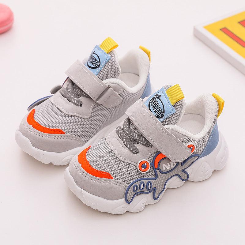 New Baby Shoes Baby Soft Sole Sneakers Breathable Net Shoes - Almoni Express