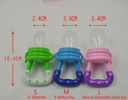 New Baby Silicone Pacifier, Encapsulated To Soothe Complementary Food Feeding Artifact - Almoni Express