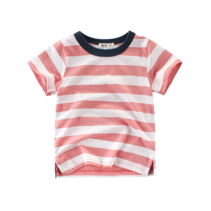 New Boys' Summer Clothes And Children's Baby Tops - Almoni Express