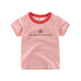 New Boys' Summer Clothes And Children's Baby Tops - Almoni Express