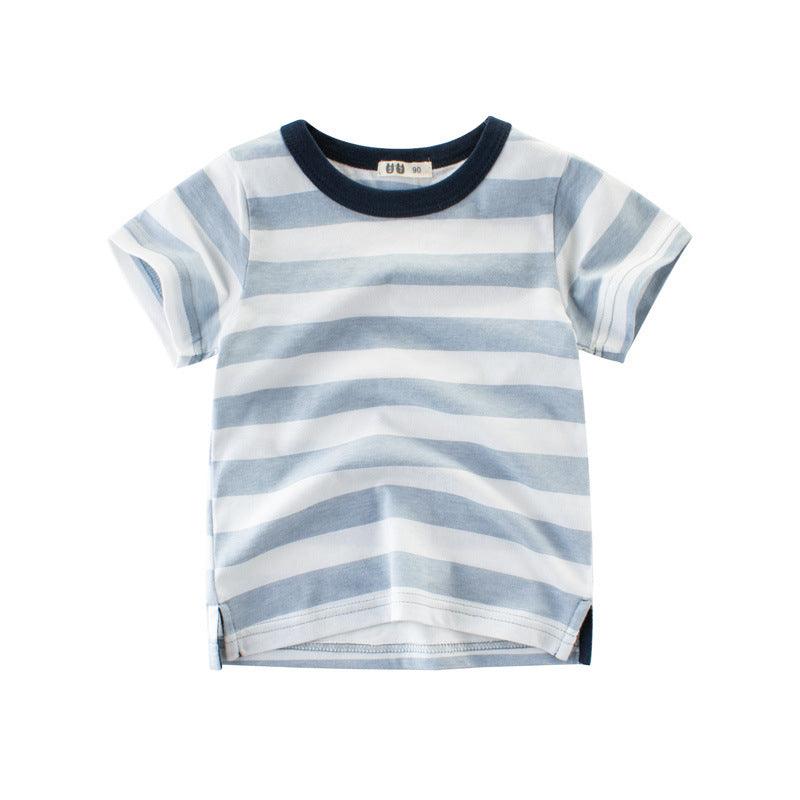 New Boys' Summer Clothes And Children's Baby Tops - Almoni Express