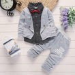 New Design Toddler Boys Casual Suit Set Boys Clothes Set Printed Suit Infant Boys Children Clothing Set - Almoni Express