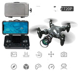 New Luggage Box Storage Box Folding Mini UAV Aerial Photography Remote Control Four Axis Children's Toys Drone - Almoni Express