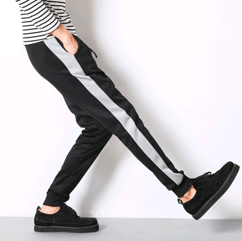 New men's pants, sweatpants, pants, men's casual pants, long pants - Almoni Express