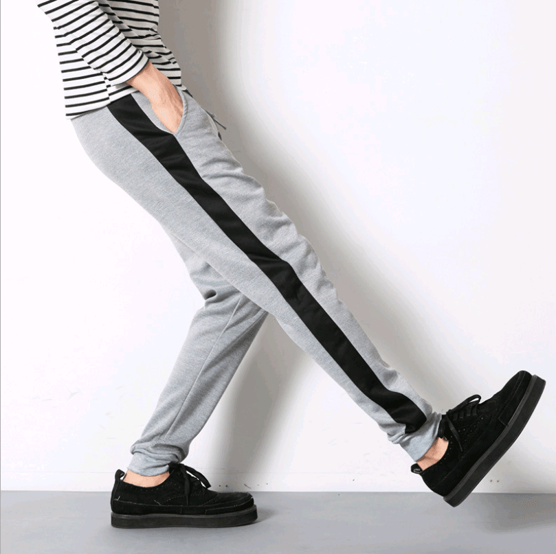 New men's pants, sweatpants, pants, men's casual pants, long pants - Almoni Express