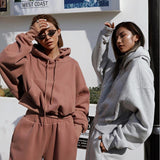 New Style Autumn And Winter Women's New Casual Hoodie Coat Sports Suit - AL MONI EXPRESS