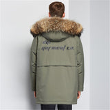 New Style Down Jacket Trench Coat - AL MONI EXPRESS