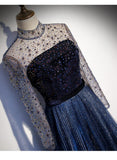 New Style High End Celebrity Long Tail Starry Sky Dress - Almoni Express