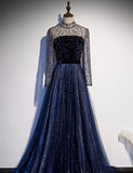 New Style High End Celebrity Long Tail Starry Sky Dress - Almoni Express