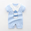 Newborn Baby Clothes Summer Romper Pajamas - Almoni Express