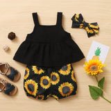 Newborn Baby Girls Summer Clothes Cute - Almoni Express