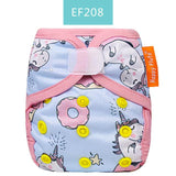 Newborn Concealed Button Adjustable Cloth Diapers - Almoni Express