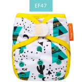 Newborn Concealed Button Adjustable Cloth Diapers - Almoni Express