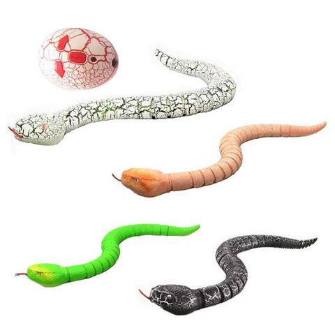 Novelty Remote Control Snake Rattlesnake Animal Trick Terrifying Mischief Toy - Almoni Express