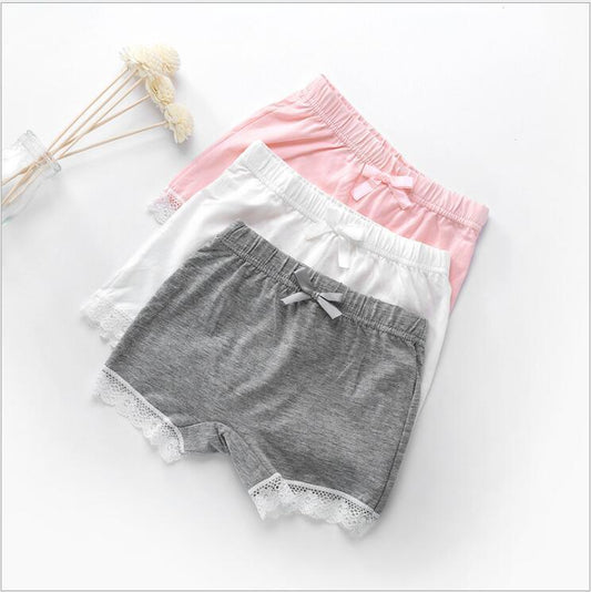 NUMO summer thin section girls safety pants modal girl three pants plus file anti-lighting children's underwear shorts - Almoni Express