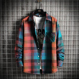 Oversized Loose Men's Casual Shirt Jacket - AL MONI EXPRESS