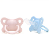 Pacifier Sleeping Baby Pacifier Newborn Silicone Pacifier Super Soft Flat Head - Almoni Express