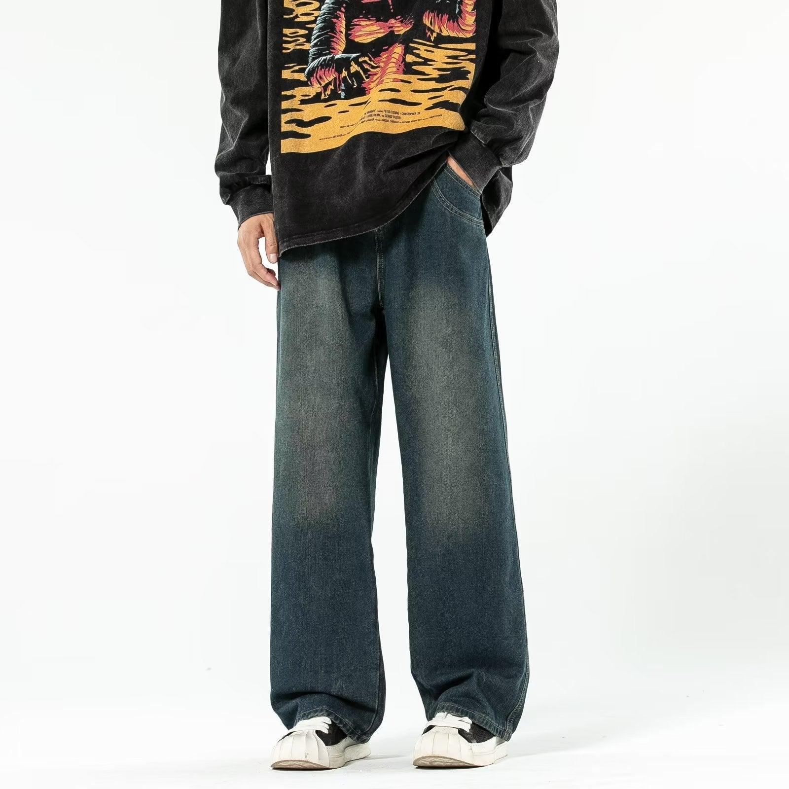 Personalized Letter Jeans Hip Hop - AL MONI EXPRESS