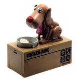 Piggy bank Robotic Dog Bank Canine Money Box Doggy Coin Bank - Almoni Express