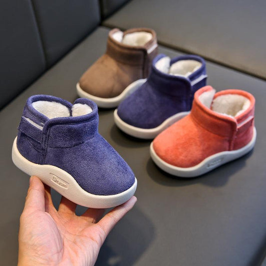 Plus velvet baby toddler shoes - Almoni Express