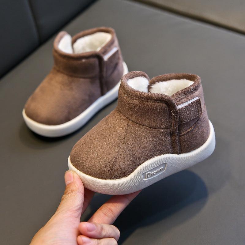 Plus velvet baby toddler shoes - Almoni Express