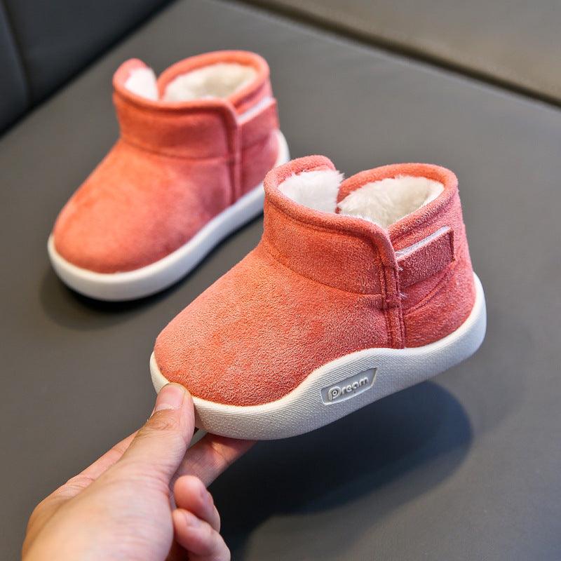 Plus velvet baby toddler shoes - Almoni Express