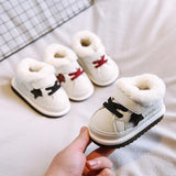 Plush padded baby shoes - Almoni Express