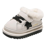 Plush padded baby shoes - Almoni Express