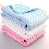 Polar Dot Baby Blanket Blanket Newborn Baby Swaddle Wrap Envelope Bebe Wrap Newborn Baby Bedding Blanket - Almoni Express