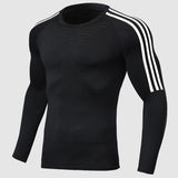 Polyester Gym Sweatshirt T-shirt Men's Fitness - AL MONI EXPRESS