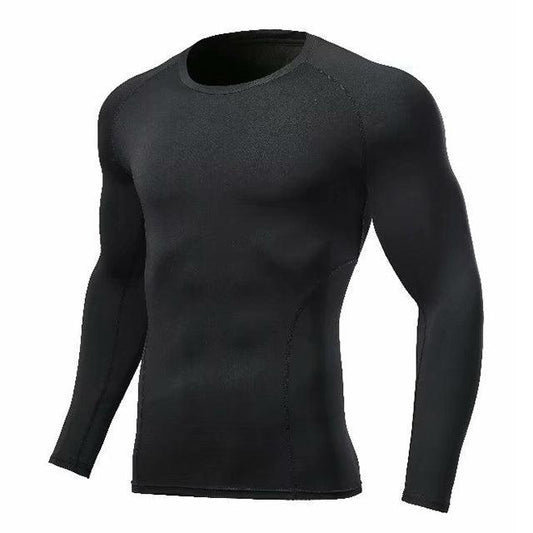 Polyester Gym Sweatshirt T-shirt Men's Fitness - AL MONI EXPRESS