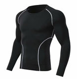 Polyester Gym Sweatshirt T-shirt Men's Fitness - AL MONI EXPRESS