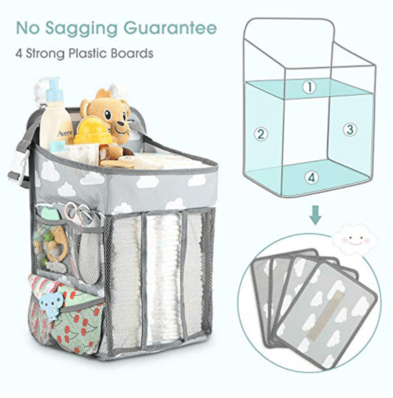 Portable Baby Crib Organizer Bed Hanging Bag - Almoni Express