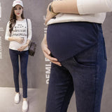 Pregnant Women'S Leggings Outer Stretch Footwear Pants Women'S Pregnant Women'S Pants Jeans Pencil Pants - Almoni Express