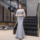 Presiding Banquet High-end Evening Dress - Almoni Express