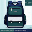 Primary School Student Schoolbag Male Grade 1-3-6 Portable Burden Alleviation Large Capacity Children's Schoolbag Backpack - Almoni Express