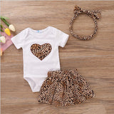 Printed Love Romper Children's clothing - Almoni Express